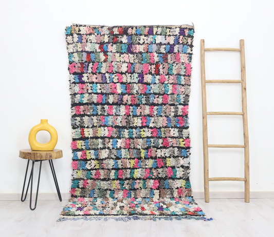 Hetouche Moroccan Rug 3'7" x 7'1" - Wavlynn