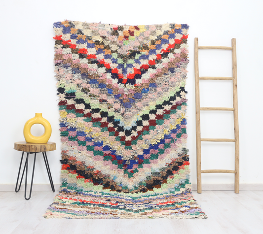 Tekya Moroccan Rug 4'1" x 8'0" - Wavlynn