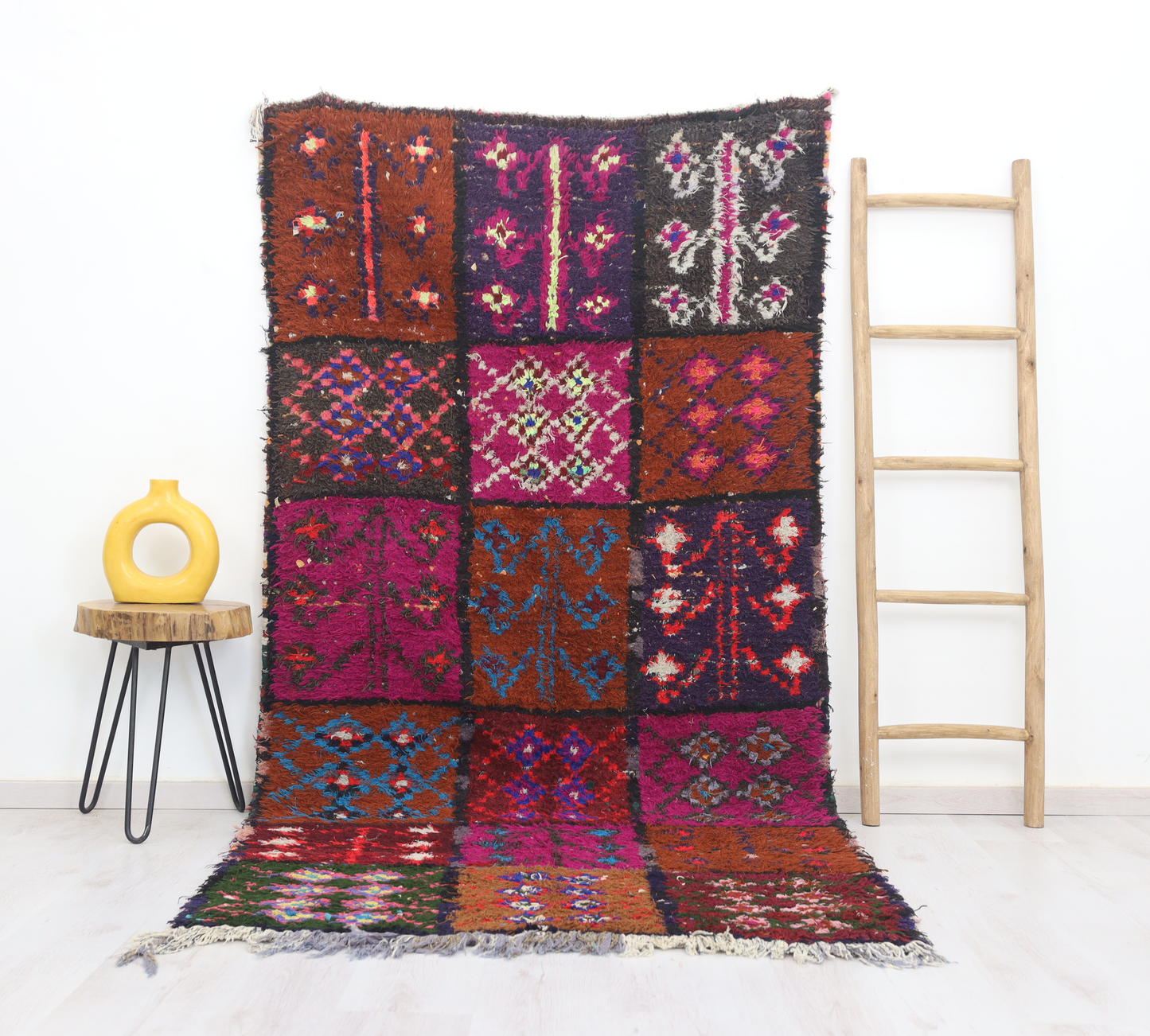 Amenas Moroccan Rug 4'1" x 8'3" - Wavlynn