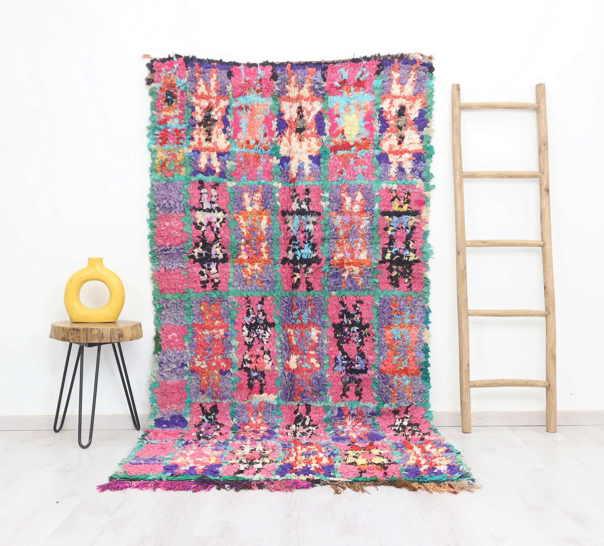 Azuhay Moroccan Rug 3'9" x 7'8" - Wavlynn