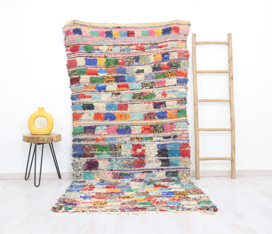 Addul Moroccan Rug 4'2" x 8'3" - Wavlynn