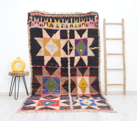 Ufira Moroccan Rug 4'6" x 8'4" - Wavlynn