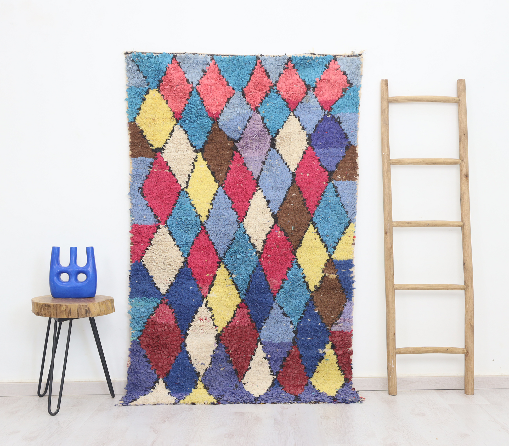 Idel  Moroccan Rug 3'6" x 5'9" - Wavlynn