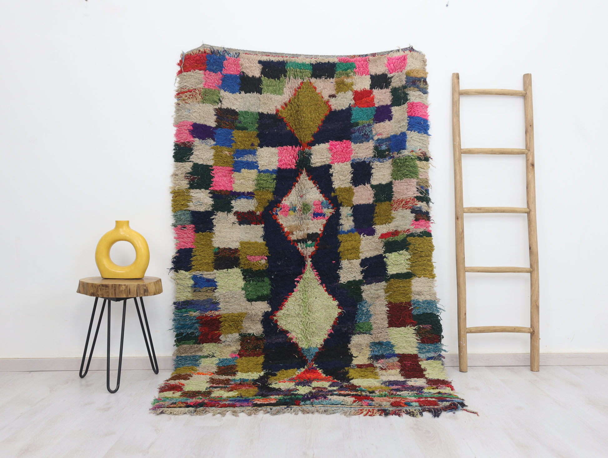 Tighermt Moroccan Rug 4'2" x 7'0" - Wavlynn