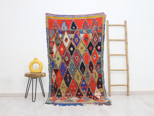 Bezzi Moroccan Rug 3'5" x 6'7" - Wavlynn