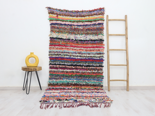 Akal Moroccan Rug 3'4" x 7'6" - Wavlynn