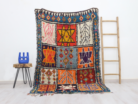 Timsal Moroccan Rug 4'7" x 7'1" - Wavlynn