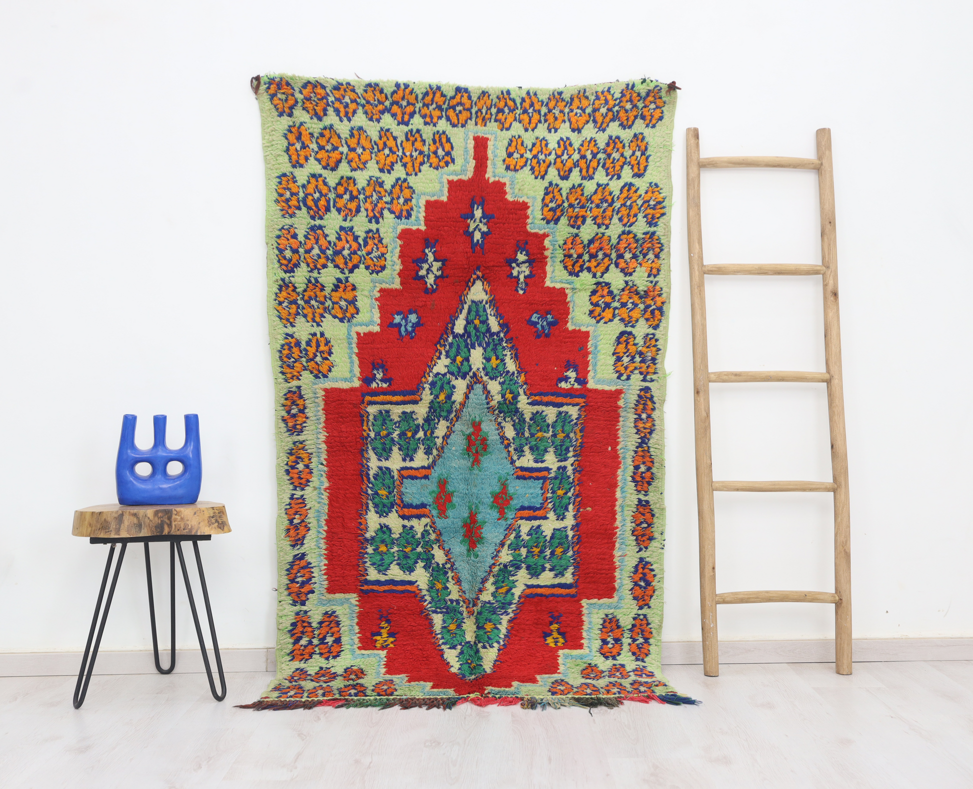 Taymat Moroccan Rug 3'6" x 6'0" - Wavlynn