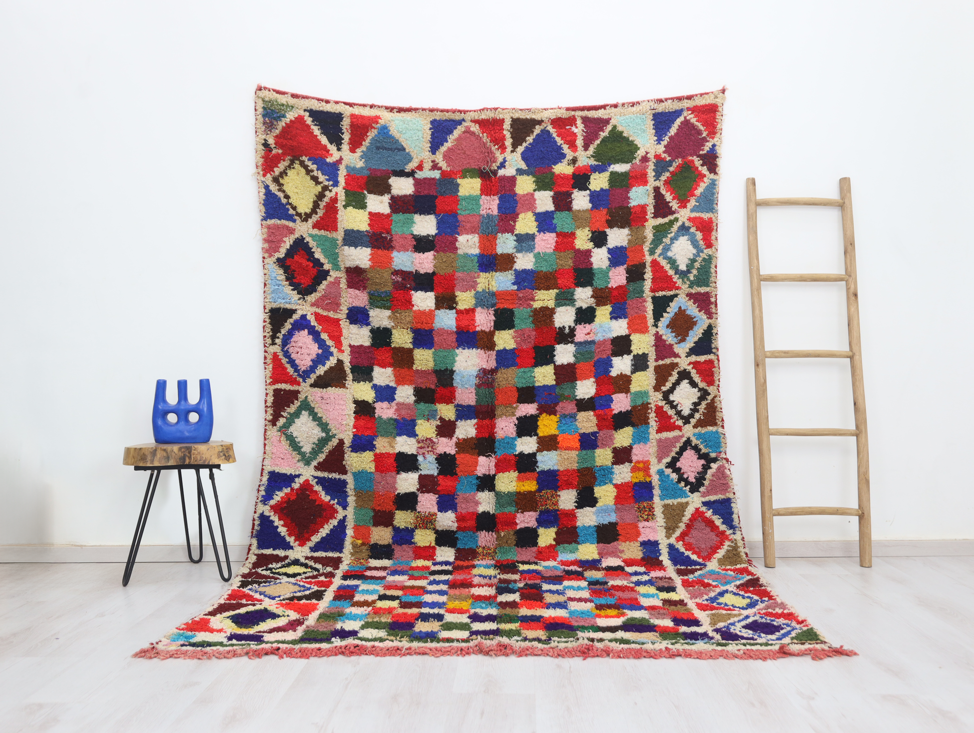 Tawurt Moroccan Rug 6'0" x 9'0" - Wavlynn