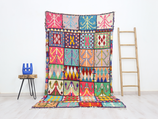 Tafrawt Moroccan Rug 4'8" x 8'4" - Wavlynn