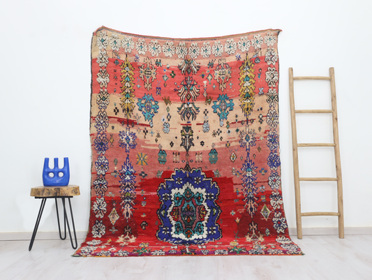 Afsin Moroccan Rug 5'5" x 7'3" - Wavlynn