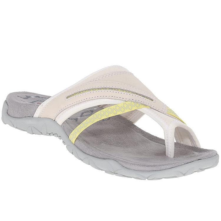 Women's comfort slippers Linden in neutral tones with supportive cushioned sole for daily comfort