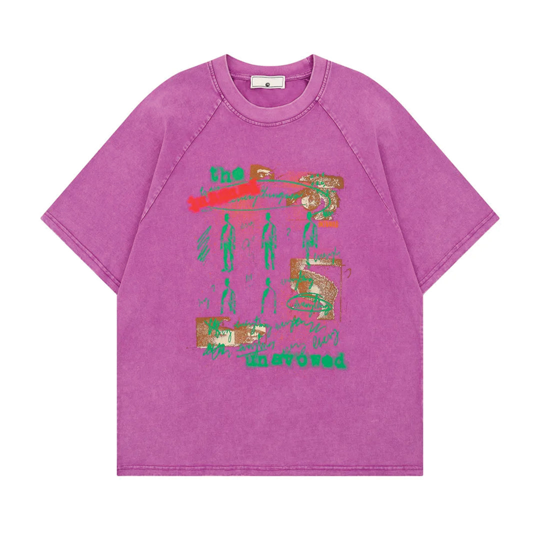 Disarray Faded T-shirt – Wavlynn
