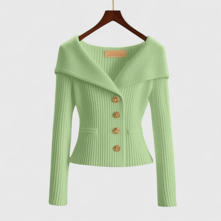 Addison elegant cardigan relaxed silhouette soft breathable knit perfect for layering casual polished looks