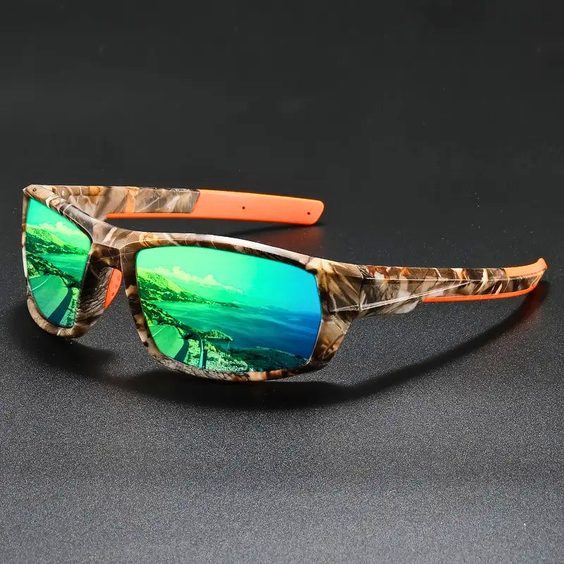 Hawkmoor polarized wraparound sunglasses with UV400 glare-blocking lenses for outdoor performance