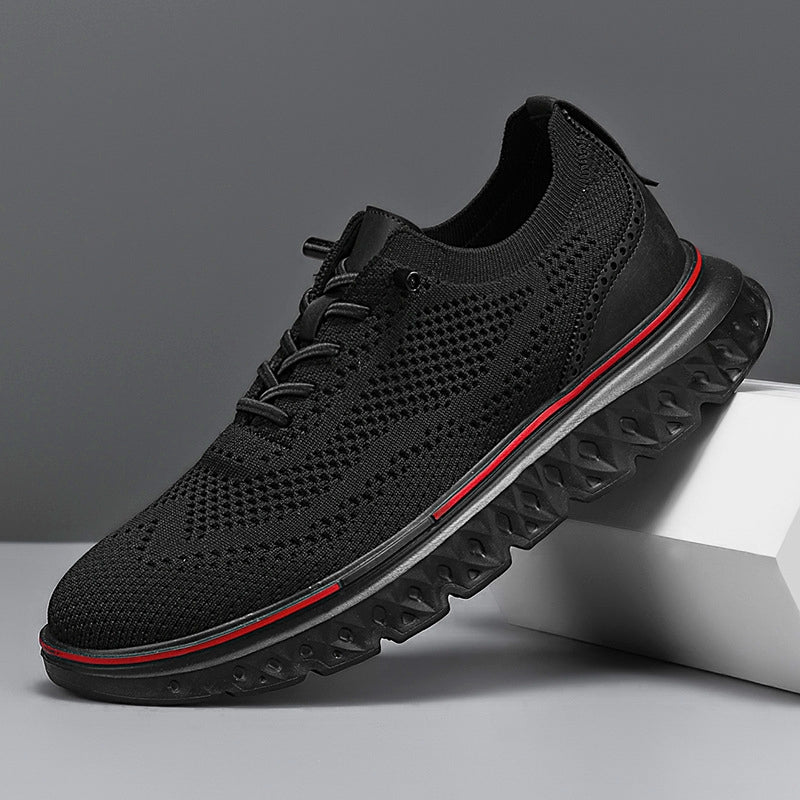 Fenwick comfort sneakers with soft woven mesh upper, lightweight ergonomic sole, and subtle elevated grip