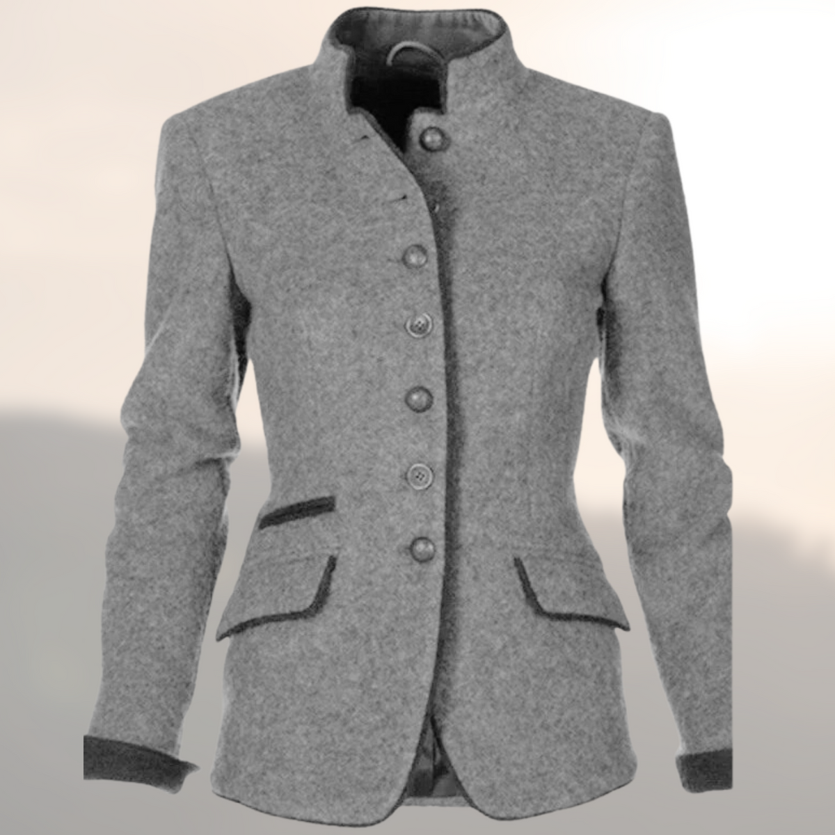 Victoria handcrafted women's tailored jacket in refined style with delicate detailing and luxury silhouette