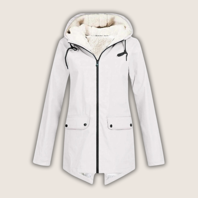 ThermaShell windproof waterproof rain jacket lightweight stylish design for all-weather protection