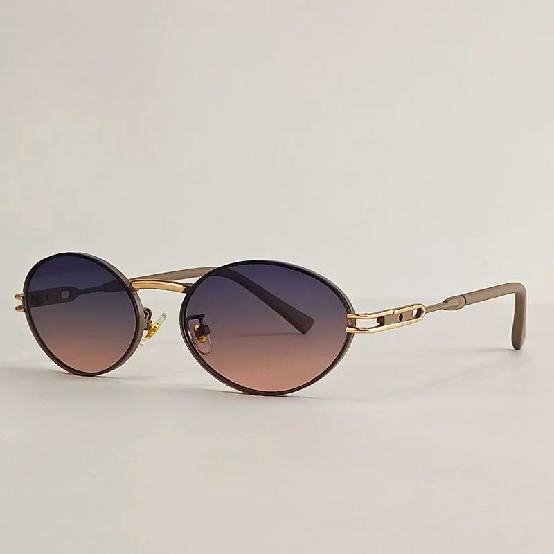 Danté Miro punk-inspired mini sunglasses lightweight alloy frame gradient lens UV protection