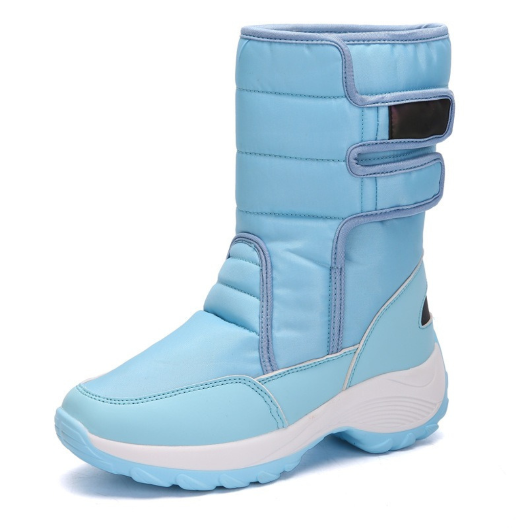 Women's ankle slip-on boots with cozy faux fur cuff trim, sleek PU upper, winter casual style