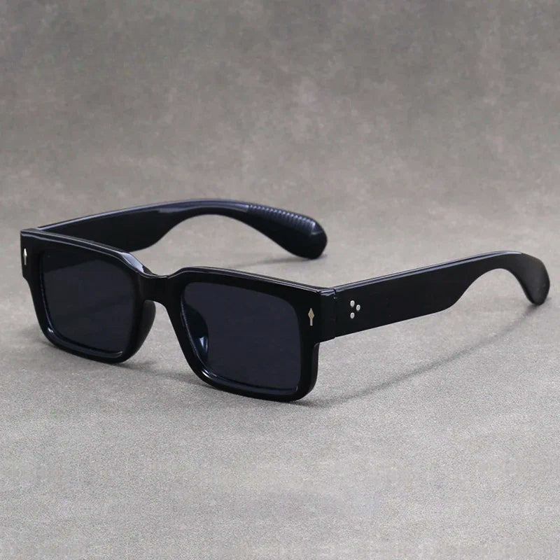 Alar retro rectangular sunglasses with full-coverage UV protection lenses, timeless vintage style