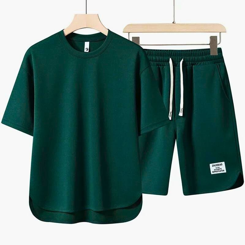 Kensington 1995 oversized two-piece t-shirt and shorts set, lightweight casual warm-weather matching coord