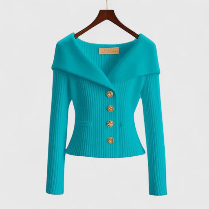 Addison elegant cardigan soft breathable relaxed silhouette flattering layering style timeless sophistication