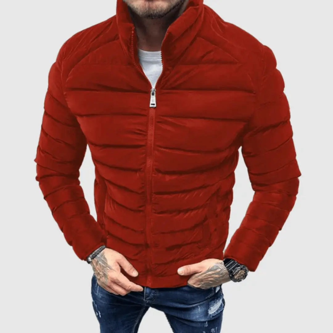 Dan Arborio slim-fit down puffer jacket in modern cut with premium insulation and cotton blend softness