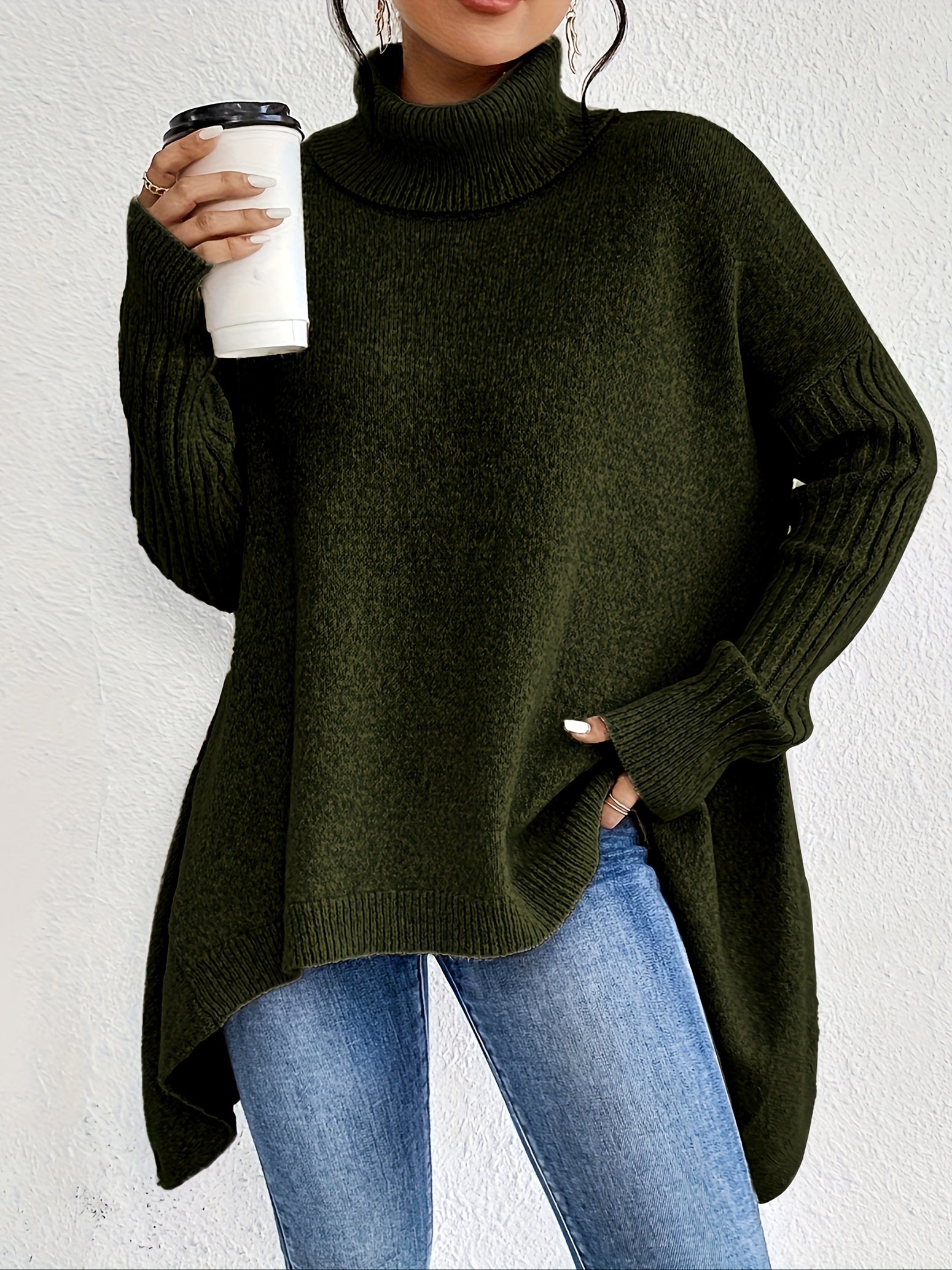 Alessia cozy knit sweater relaxed silhouette soft breathable fabric perfect for layering