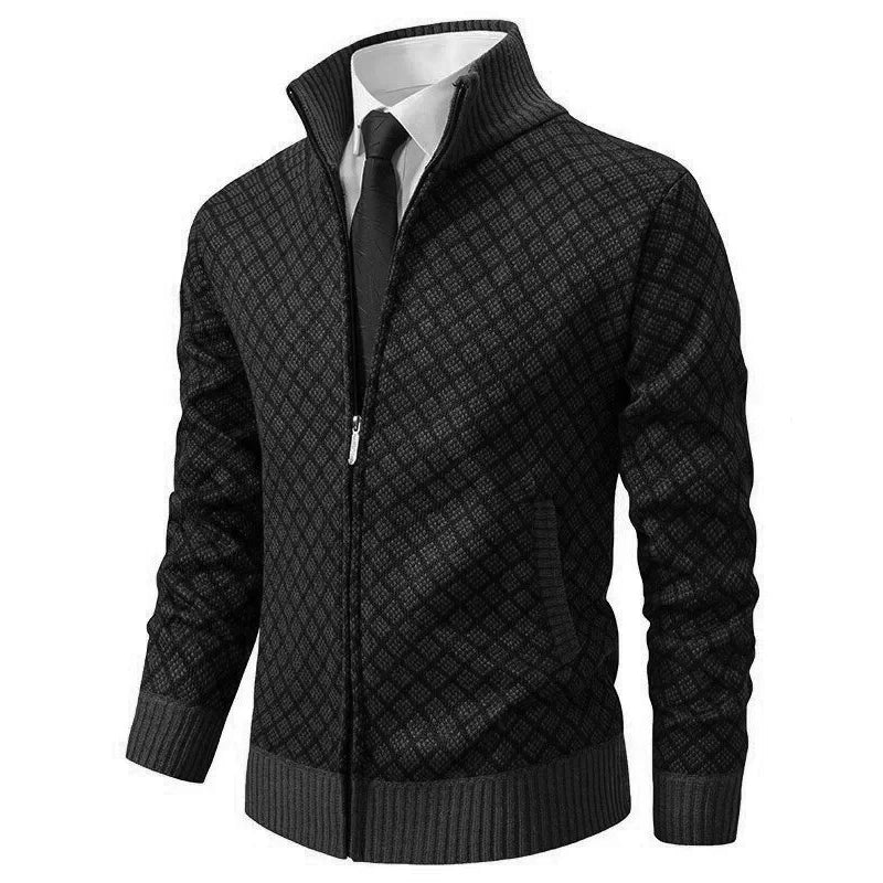 Pierre™ sophisticated men's jacket elegant slim fit versatile formal casual navy tailored design