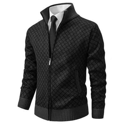 Pierre™ sophisticated men's jacket elegant slim fit versatile formal casual navy tailored design