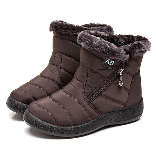 Women's Lori OrthoFit mid-calf winter boots with soft sole, sleek silhouette, and comfort support