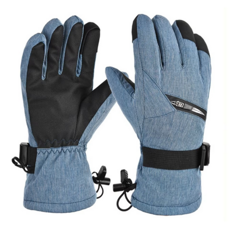 Touch Screen Ski Gloves for Men and Women Warm Windproof Winter Sports Gloves for Skiing Snowmobile Hiking Riding