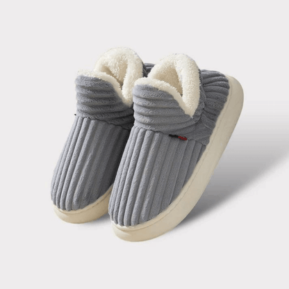 CloudCush ultra-cozy plush slippers with cloud-soft cushioning for ultimate indoor warmth