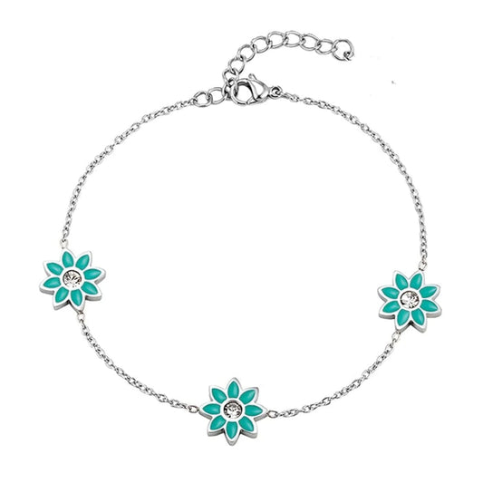 Azul Petal Bracelet - Wavlynn