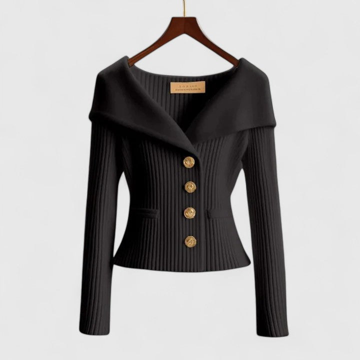 Addison elegant cardigan soft breathable relaxed silhouette perfect for layering casual polished outfits