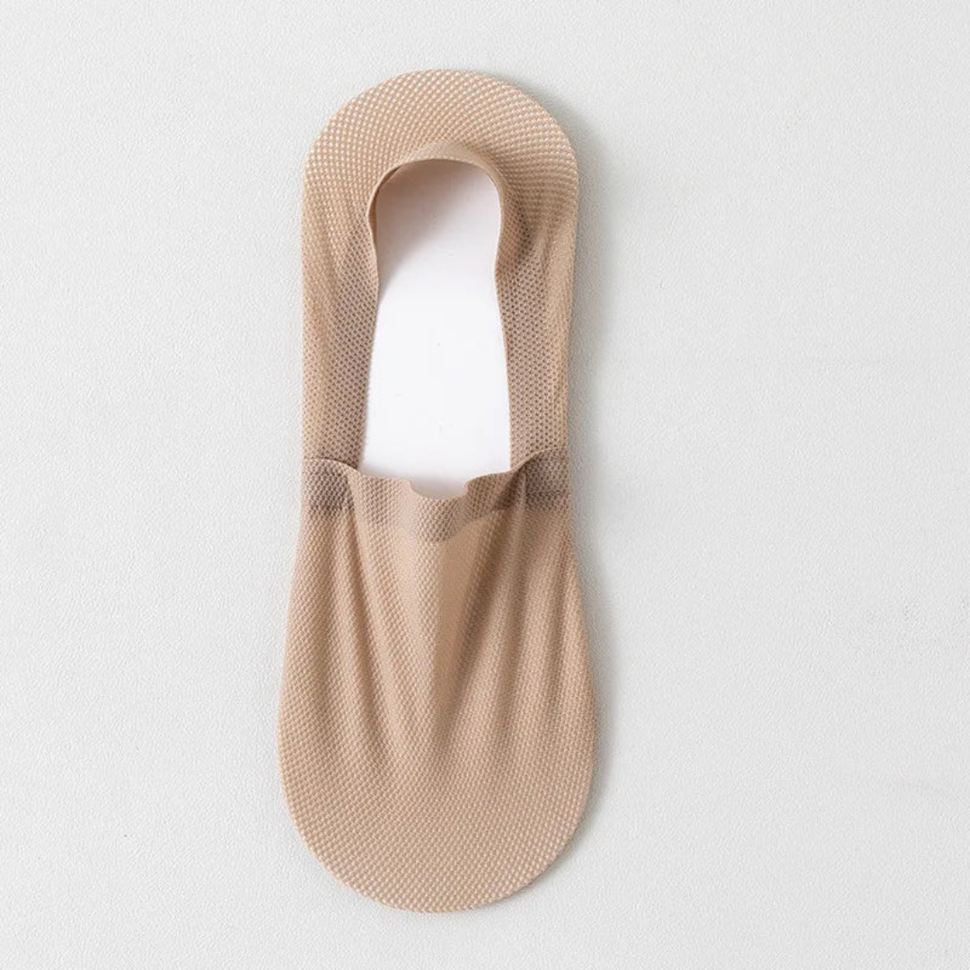 Madison breathable anti-slip invisible socks low-cut cotton sole grip technology one size fits all