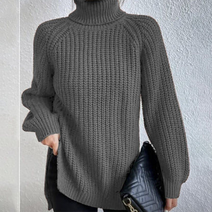 Wavlynn unisex thick wool turtleneck sweater cozy winter knit essential cold days