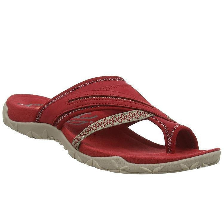 Women's comfort slippers Linden in soft neutral tones with cushioned supportive sole for all-day comfort