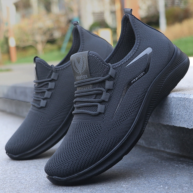 Morsan comfort sneakers in neutral tones, sock-like knit construction with barefoot-light flexible sole