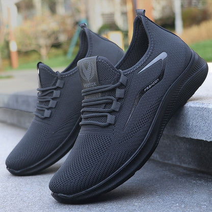 Morsan comfort sneakers in neutral tones, sock-like knit construction with barefoot-light flexible sole