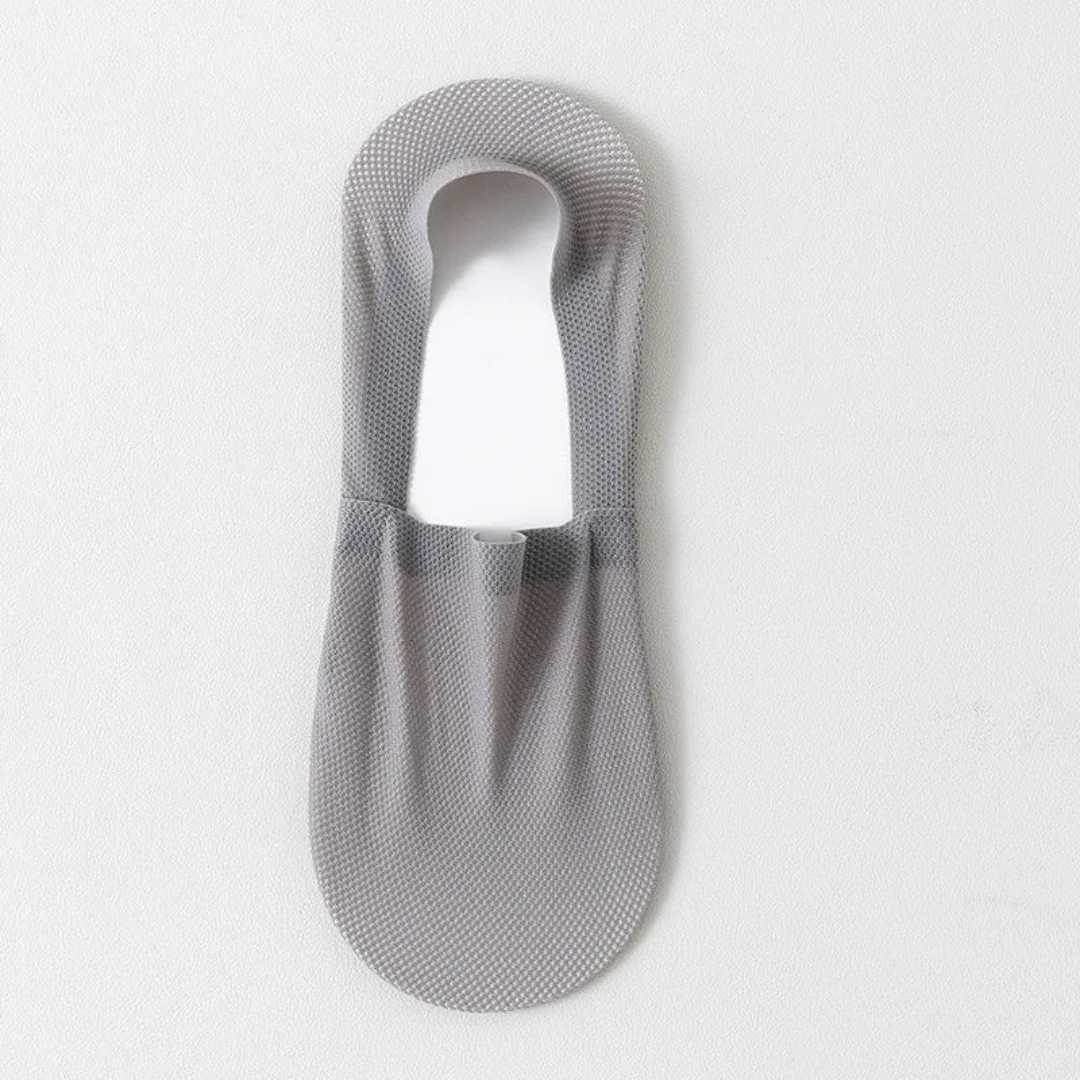Madison breathable anti-slip invisible socks low-cut cotton sole grip technology one size fits all