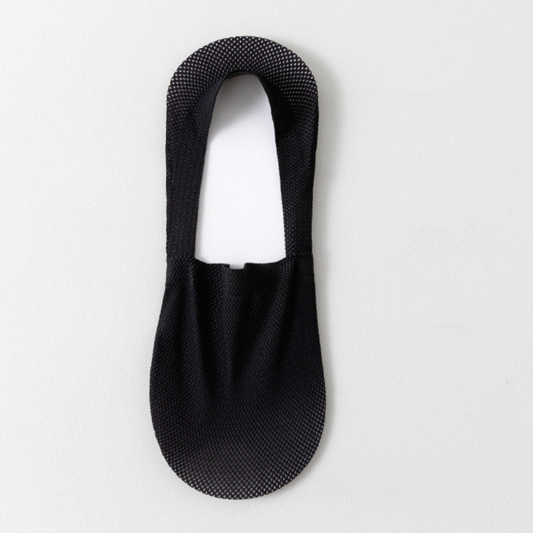 Madison breathable anti-slip invisible socks low-cut cotton sole grip technology sizes 6-12 US