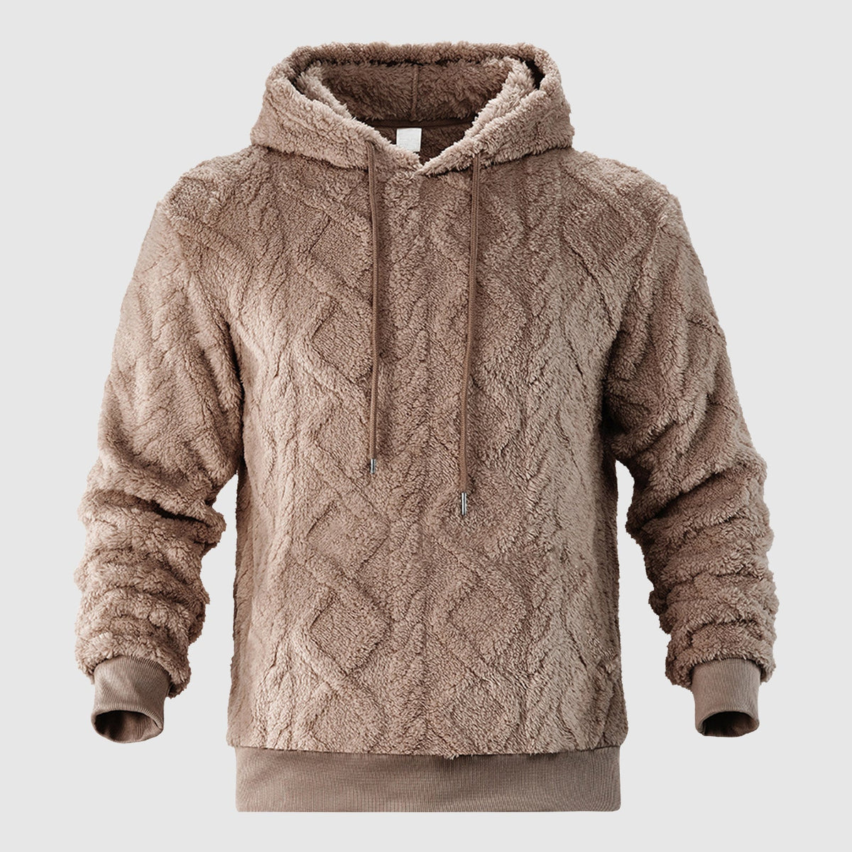 Alessandro Veneti Velvet Dream Hoodie in rich velvet-soft SilkenWeave fabric with clean refined silhouette