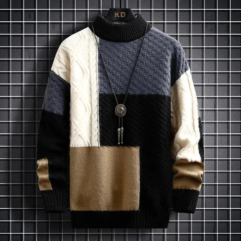 Wavlynn Apollo crewneck sweater loose fit ultra-soft knit neutral tone relaxed weekend layering style