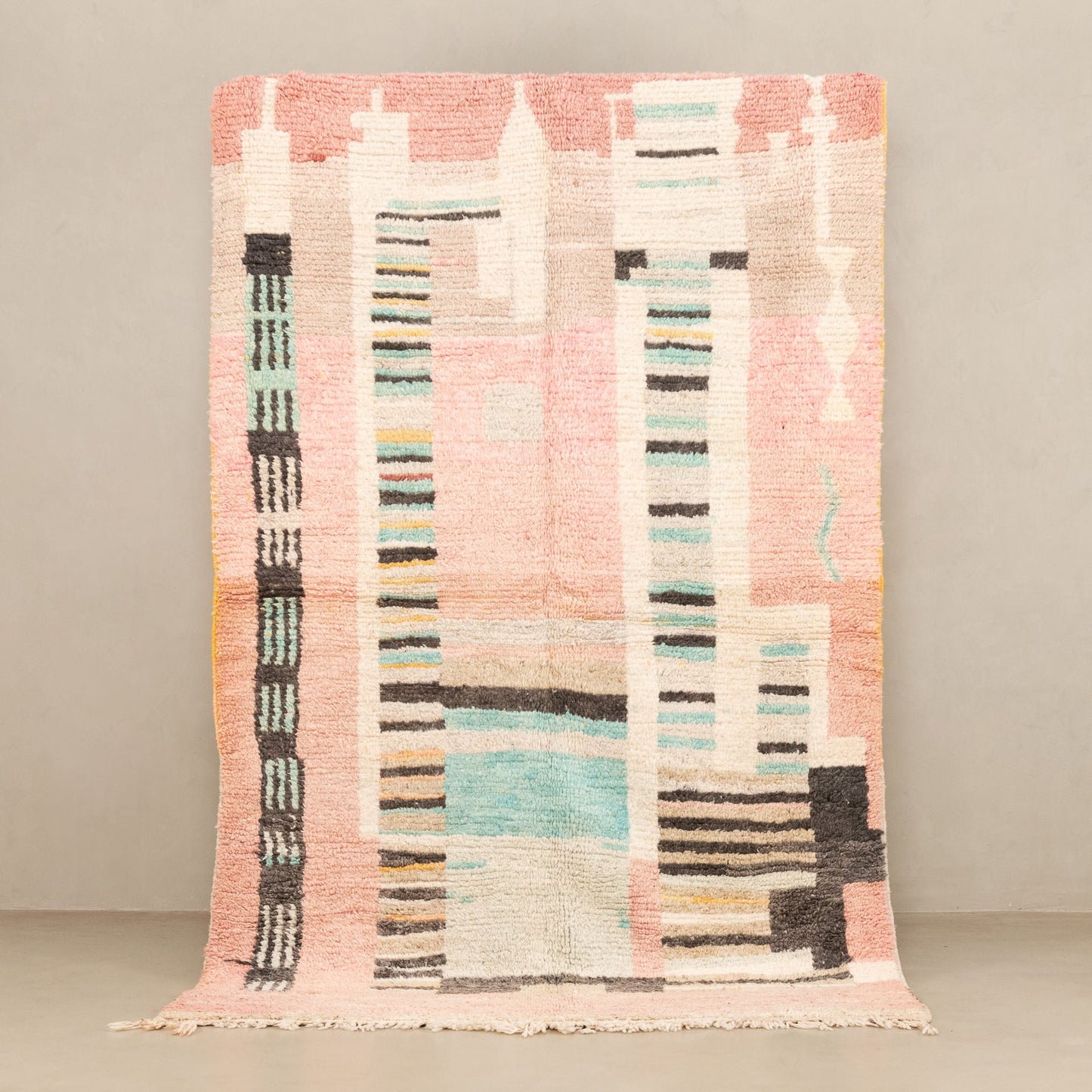 Torkia - vintage boujad rug - Wavlynn