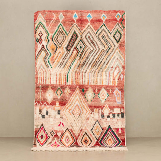 Besma - vintage boujad rug - Wavlynn