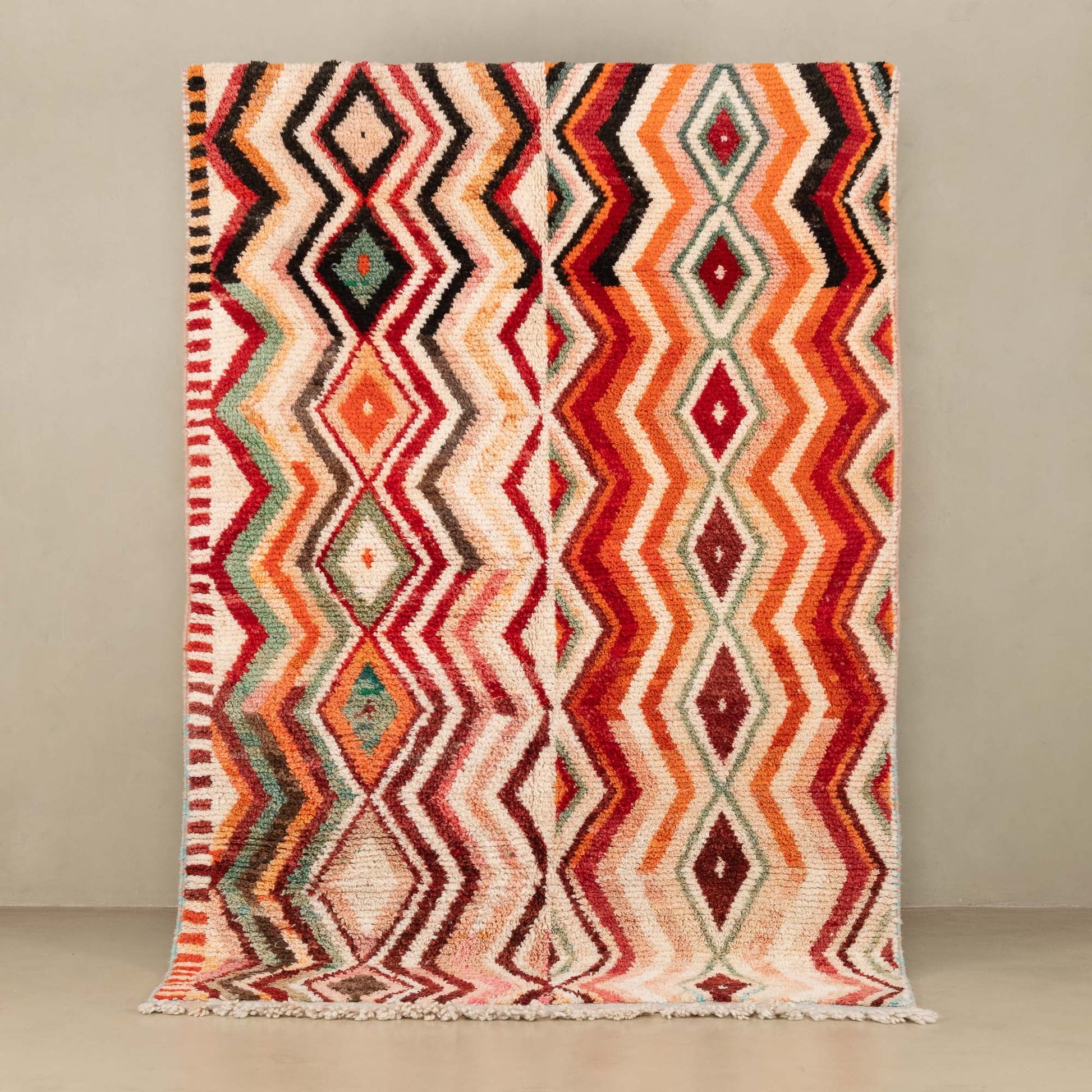 Dania - vintage boujad rug - Wavlynn