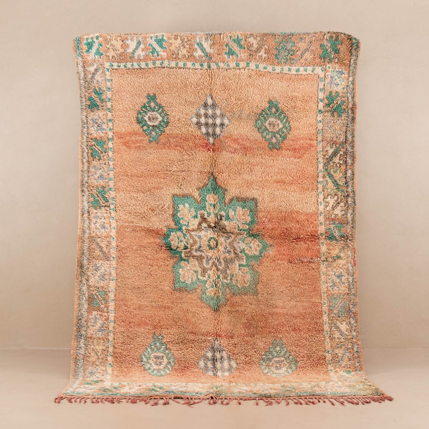 Jinane - vintage boujad rug - Wavlynn