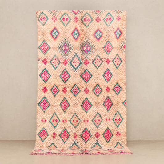 Amale - vintage boujad rug - Wavlynn